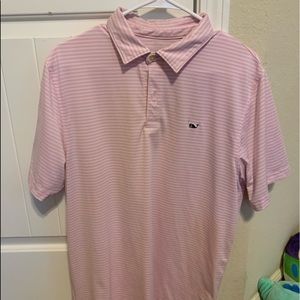 Pink Vineyard Vines Polo
